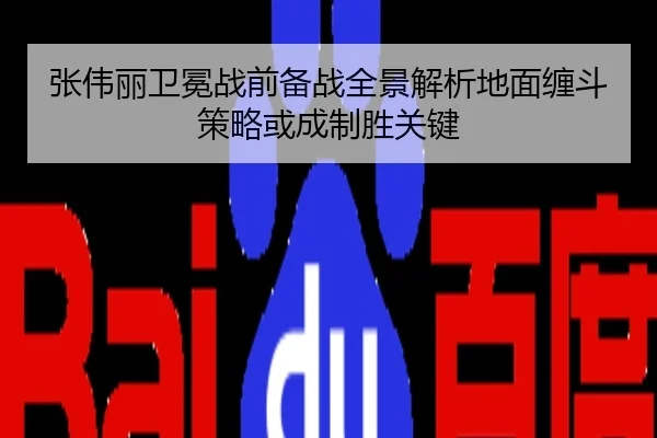 张伟丽卫冕战前备战全景解析地面缠斗策略或成制胜关键